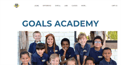 Desktop Screenshot of goalsacademy.us